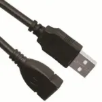 6 Foot USB 2.0 Type A Male to Female Extension Cable 480Mbps Black - Image 5