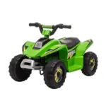 Aosom 6V Kids ATV Ride-On Electric Quad Battery Powered Vehicle with Forward Reverse Switch for Toddlers Green