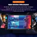 7 Inch Double DIN Bluetooth Car MP5 Player Touchscreen Stereo with Backup Camera - Image 11