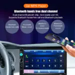 7 Inch Double DIN Bluetooth Car MP5 Player Touchscreen Stereo with Backup Camera - Image 5