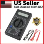 7 Function Digital Multimeter for AC DC Voltage Current and Resistance
