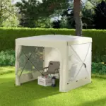 Outsunny 7' x 8' Pop Up Canopy Tent, Camping Tent Sun Shade Shelter with Curtains, Nettings and Carrying Bag, UV-Resistant - Image 10
