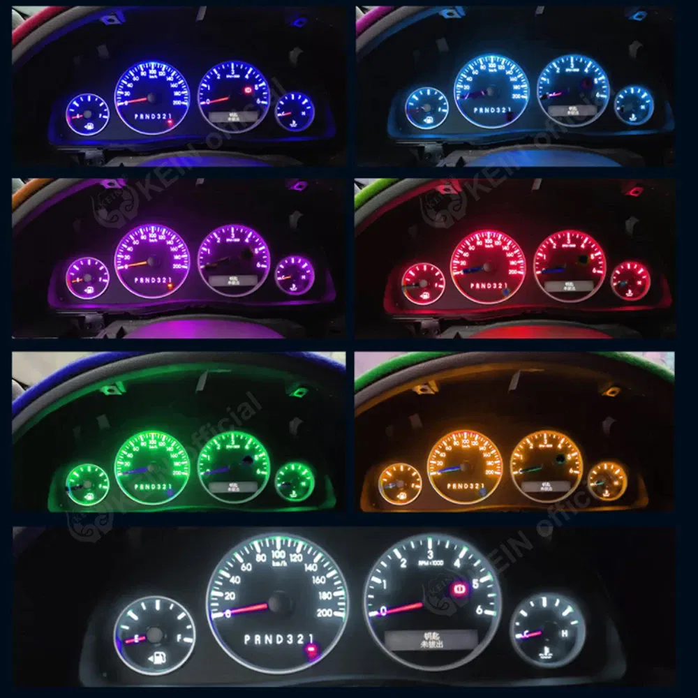 70 Piece T5 T10 5050 SMD 12V LED Instrument Cluster Bulb Set
