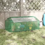 71" x 36" x 28" Mini Greenhouse Portable Hot House for Plants with Large Zipper Windows for Outdoor, Indoor, Garden, Green - Image 10