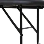 Soozier 72" Foldable Poker Table Portable Blackjack Table for 7 Players with Chip Cup Holder Green Felt - Image 9