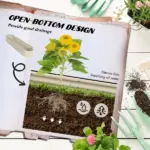 Outsunny 7.9' x 2' x 1.4' Galvanized Raised Garden Bed Kit, Metal Planter Box with Safety Edging, Cream - Image 5