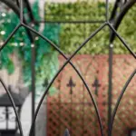 7 ft Metal Garden Arch Trellis with Top Extension Bar, Black - Image 7