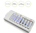 8 Slot AA AAA NiMH NiCd Rechargeable Battery Charger - Image 10