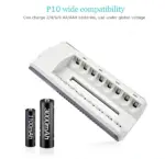 8 Slot AA AAA NiMH NiCd Rechargeable Battery Charger - Image 6