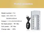 8 Slot AA AAA NiMH NiCd Rechargeable Battery Charger - Image 7