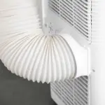 HOMCOM 8000 BTU Mobile Air Conditioner for Cooling and Dehumidifying, Remote Control, 24H Timer, LED Display, White - Image 9