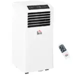 HOMCOM 8000 BTU Portable Air Conditioner, Built-in Cool, Dehumidifier, Fan Modes, with Remote Controller, LED Display, White - Image 11