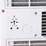 HOMCOM 8000 BTU Portable Air Conditioner, Built-in Cool, Dehumidifier, Fan Modes, with Remote Controller, LED Display, White - Image 13