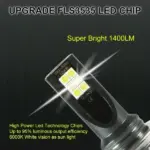 4 Pack 9005 9006 LED Headlight Bulbs 8000K High and Low Beam - Image 5