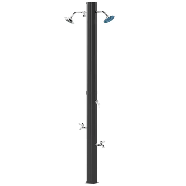 92-gallon-slolar-heated-outdoor-shower-with-2-free-rotating-shower-heads-foot-showers-for-poolside-beach-spa-71ft.webp Outsunny 9.2 Gallon Slolar Heated Outdoor Shower with 2 Free-Rotating Shower Heads and Foot Showers for Poolside Beach Spa, 7.1 Ft - Image 1