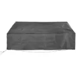 97" x 65" x 26" Weatherproof Outdoor Sectional Patio Furniture Cover with Ultimate Weather Protection, Grey - Image 8