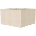 9.84' x 13.1' Universal Gazebo Sidewall Set with 4 Panel, 48 Hook/C-Ring Included for Pergolas and Cabanas, Beige