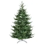 HOMCOM 9 Ft Artificial Christmas Tree, Pine Hinged Christmas Tree with 1939 Realistic Branches, Steel Base, Auto Open, Green - Image 11