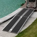 Accessibility Ramp, 10ft, Aluminum, Non-Slip, Folding Pathway for Quick Access, Steps, Doorways - Image 2