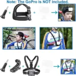 Action Camera Mount Accessory Kit Compatible with GoPro Hero 6-11 SJCAM Xiaomi - Image 5