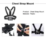 Action Camera Mount Accessory Kit Compatible with GoPro Hero 6-11 SJCAM Xiaomi - Image 8