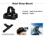 Action Camera Mount Accessory Kit Compatible with GoPro Hero 6-11 SJCAM Xiaomi - Image 9