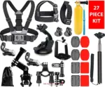 Action Camera Mount Accessory Kit Compatible with GoPro Hero 6-11 SJCAM Xiaomi - Image 14