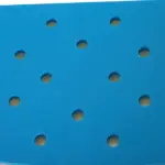 6 Level Adjustable Non Slip Shower Stool with Hand Shower Holder, Blue - Image 14