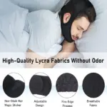 Adjustable Sleep Chin Strap with Jaw Support - Image 7