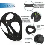 Adjustable Sleep Chin Strap with Jaw Support - Image 3