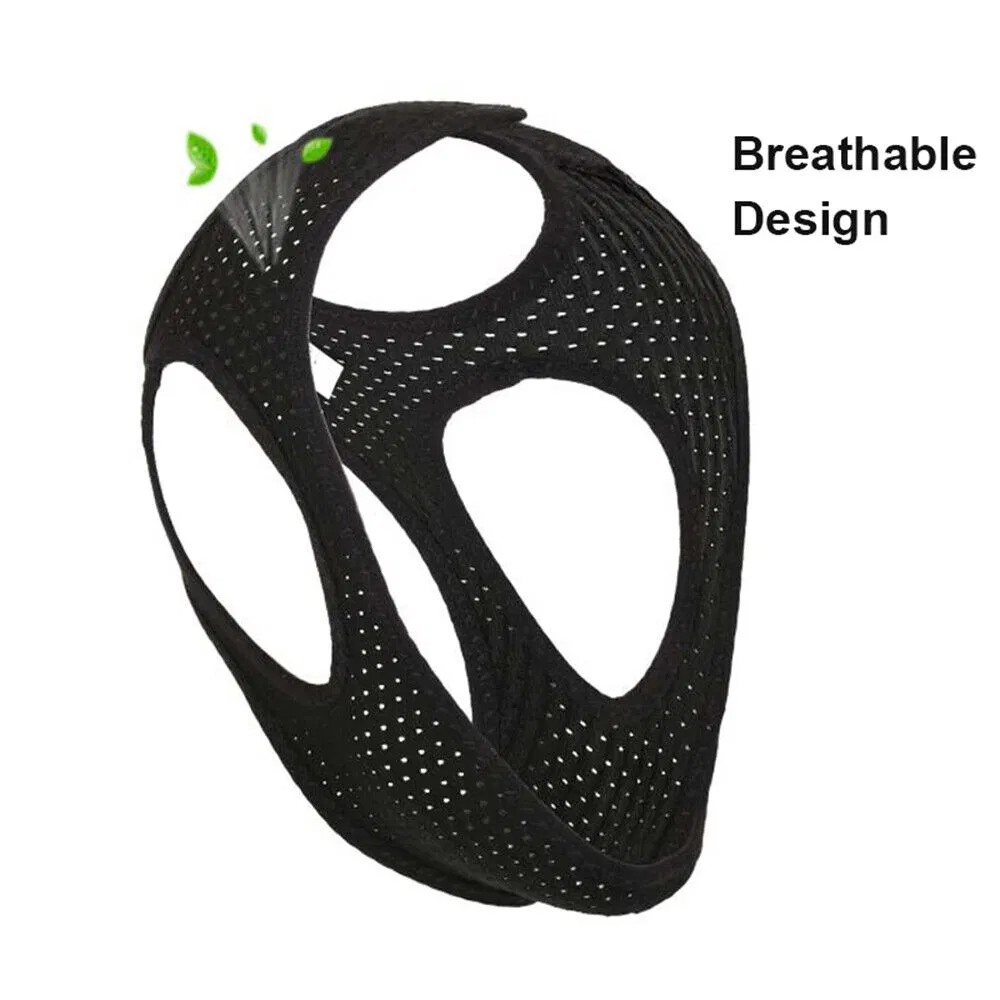 Adjustable Sleep Chin Strap with Jaw Support