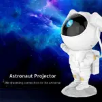 Astronaut Galaxy Nebula Star Projector with Remote and Timer - Image 19
