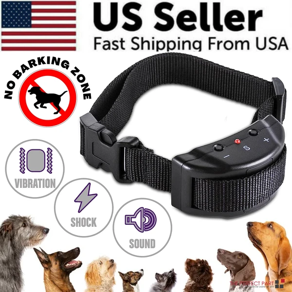 automatic-anti-bark-barking-dog-shock-control-collar-device-large-medium-small-6.webp Automatic Anti Bark Training Collar for Small Medium and Large Dogs - Image 1