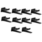 12 Hook Adhesive Baseball Cap Hat Organizer for Wall or Door - Image 5