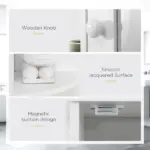 Bathroom Storage Cabinet Over-the-Sink Organizer with Mirrored Door White - Image 7