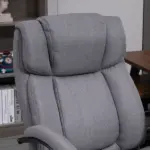 Vinsetto Big and Tall Executive Office Chair 484lbs with Wide Seat, Computer Desk Chair, Adjustable Height, Light Gray - Image 13