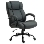 Big and Tall Office Chair with 485 lb Capacity, Adjustable Height, Charcoal Gray - Image 11