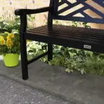 Outsunny 43.25 Inch Wooden Garden Bench for Peaceful Outdoors - Image 7