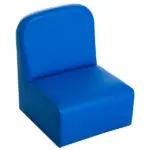 Blue 2-in-1 Kids Sofa and Table Chair Set Convertible Toddler Lounge Multifunctional Armrest Chair for Play - Image 8