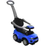 Blue 3 In 1 Ride on Push Cars for Toddlers with Horn Music Light Function - Image 11