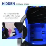 Blue 3 In 1 Ride on Push Cars for Toddlers with Horn Music Light Function - Image 6
