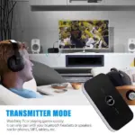 Bluetooth 5.0 Transmitter Receiver 2 in 1 3.5mm Audio Adapter - Image 5