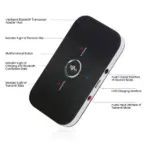Bluetooth 5.0 Transmitter Receiver 2 in 1 3.5mm Audio Adapter - Image 2