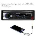 Single DIN Bluetooth Car Stereo FM Radio with USB SD AUX and MP3 Playback - Image 6