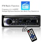 Single DIN Bluetooth Car Stereo FM Radio with USB SD AUX and MP3 Playback - Image 8