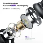 Bluetooth 5.3 Trucker Wireless Earbuds Headset with Noise Cancelling Microphone - Image 7
