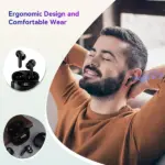 Bluetooth 5.3 Trucker Wireless Earbuds Headset with Noise Cancelling Microphone - Image 9