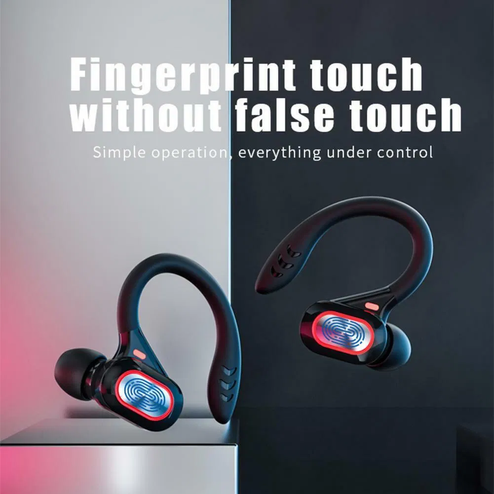 Bluetooth 5.1 TWS Wireless Earbuds with Charging Case and LED Display