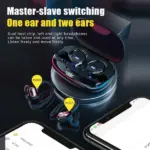 Bluetooth 5.1 TWS Wireless Earbuds with Charging Case and LED Display - Image 8
