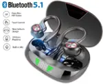 Bluetooth 5.1 TWS Wireless Earbuds with Charging Case and LED Display - Image 9